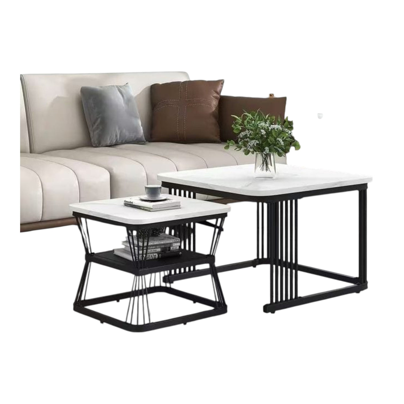 LIVVO SET OF 2 COFFEE TABLES _04