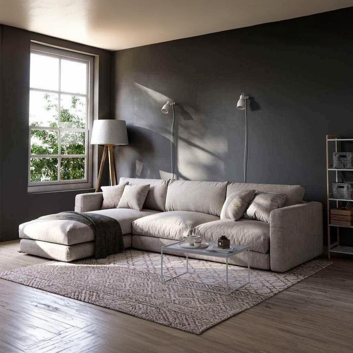 Rivo Corner L Shape-Hippo322