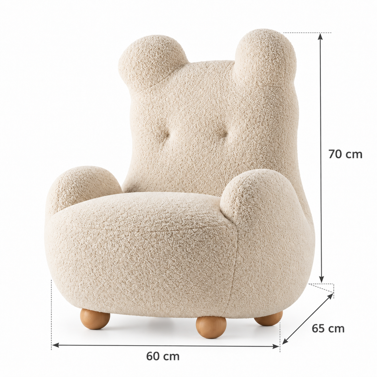Nova Kids Chair-Hippo304