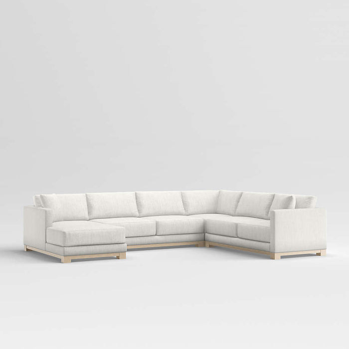 Gather wooden Sofa U shape-MH114