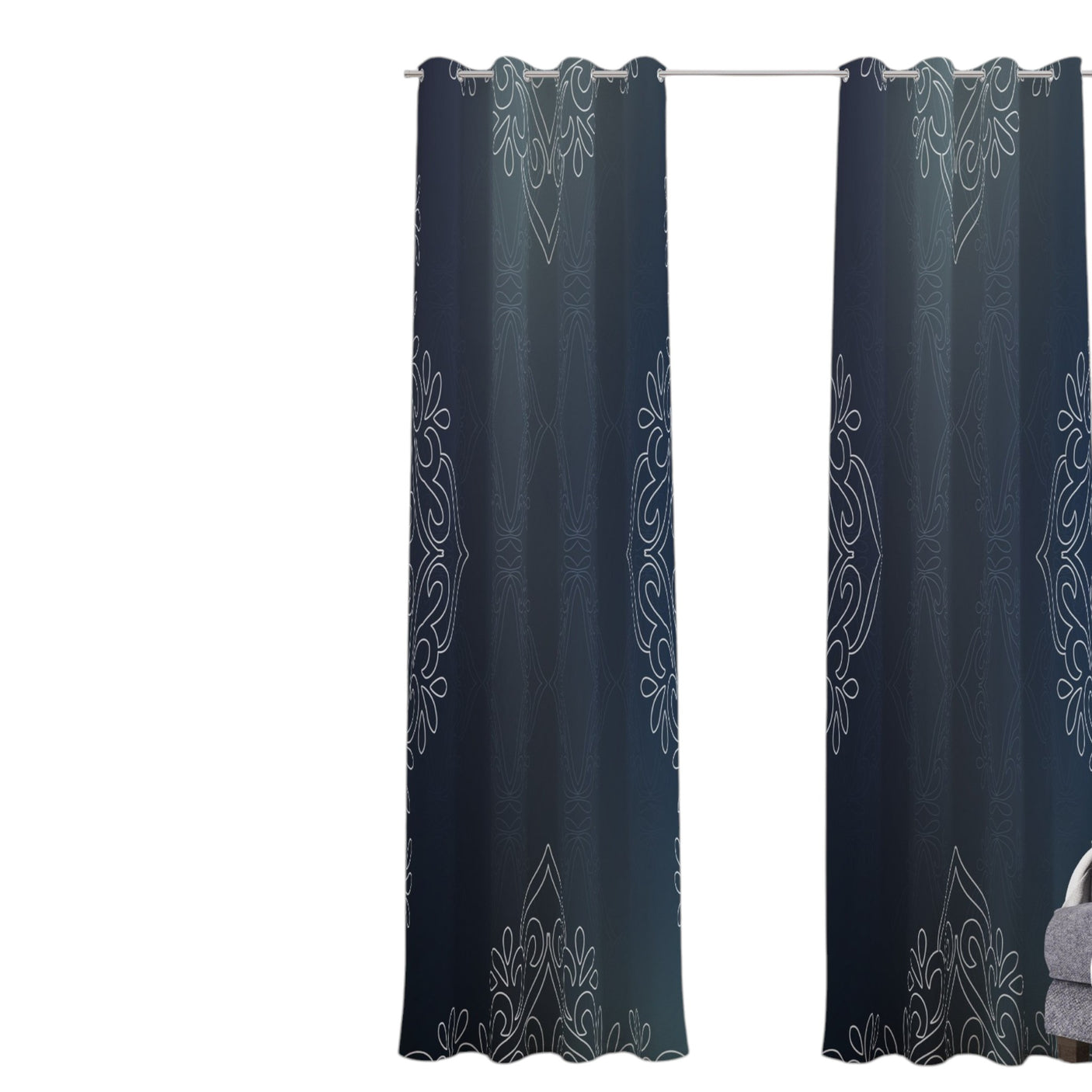 Basira one side curtain - CR029S