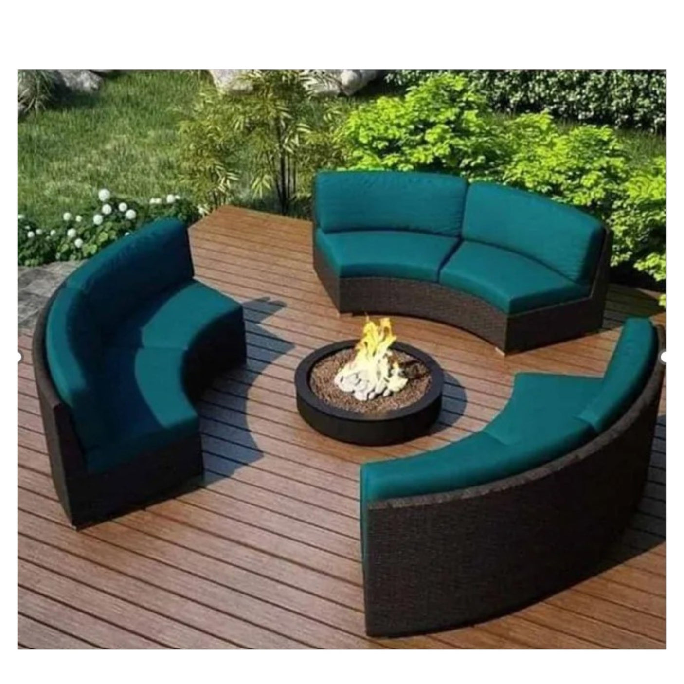 Hasly set of 3 Garden Furniture - GE231
