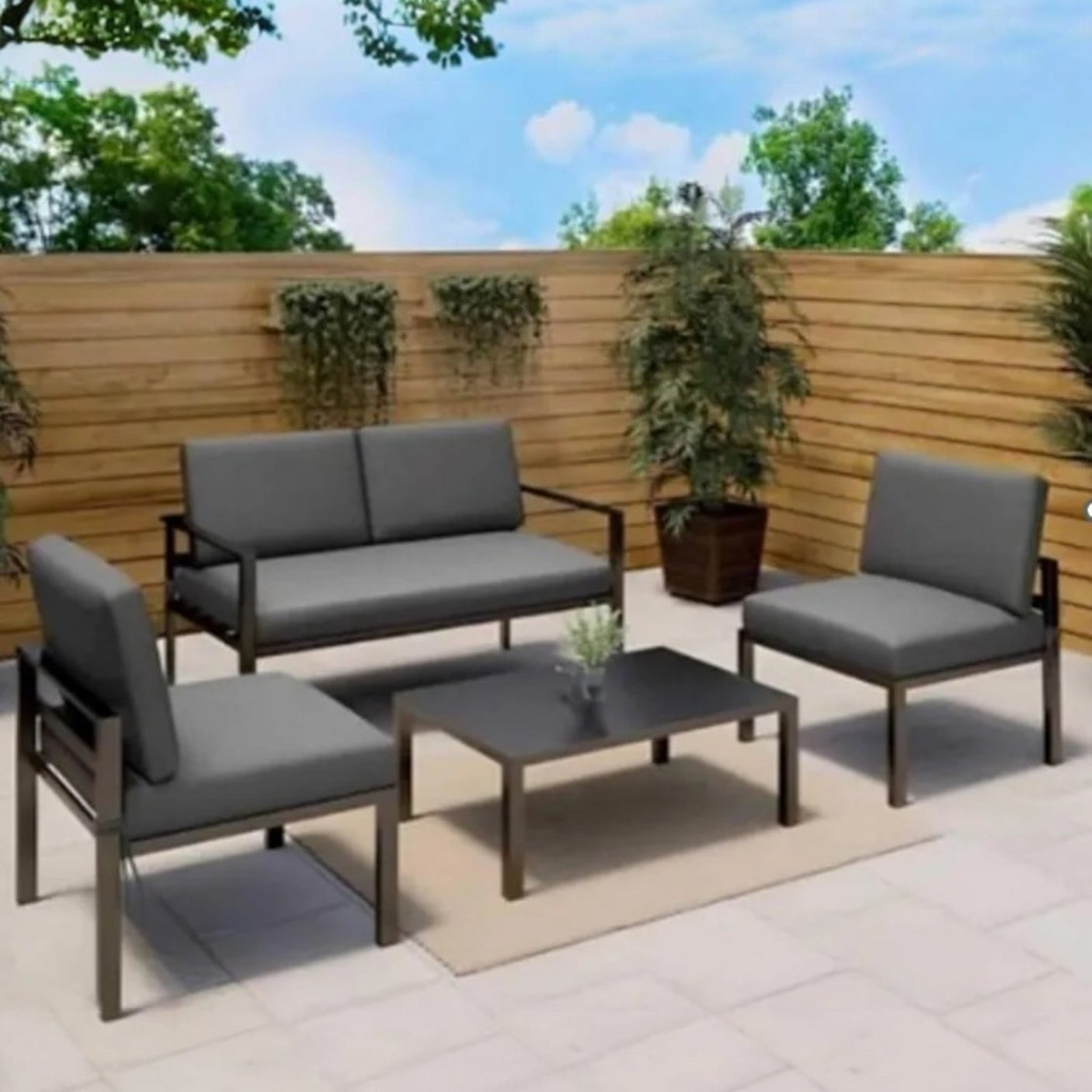 Hanex set of 4 Garden Furniture - GA224