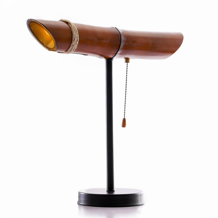 Horus Bamboo Brown Table Lamp-BMT.019.BRN
