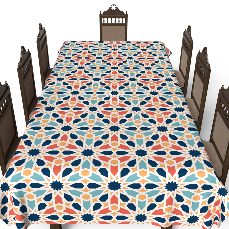 مفرش طاولة أرابيسك مقاوم للماء - AM41