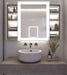 Bathroom Storage Unit With Mirror-M011M-www.manzzeli.com