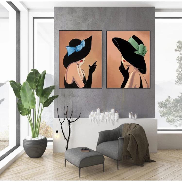 CIANCIO WOODEN WALL ART 2 PIECES SET LR-0602-www.manzzeli.com