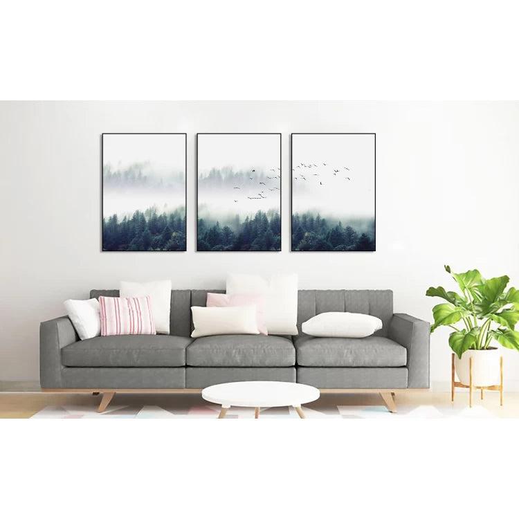 CIANCIO WOODEN WALL ART 3 PIECES SET LR-0603-www.manzzeli.com