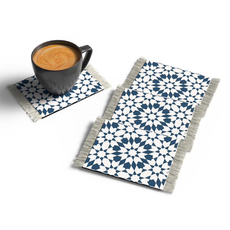 TOPAZ RUG Set of 4 Coasters-AM10