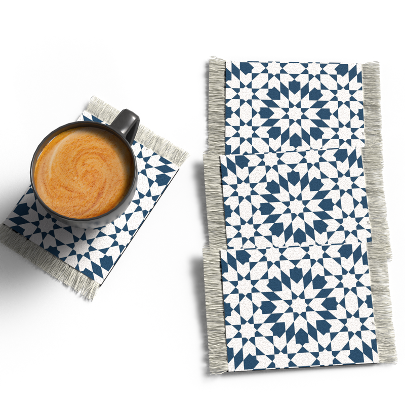 TOPAZ RUG Set of 4 Coasters-AM10