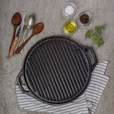 Cast Iron Grill 30 cm-8-12-30-2214