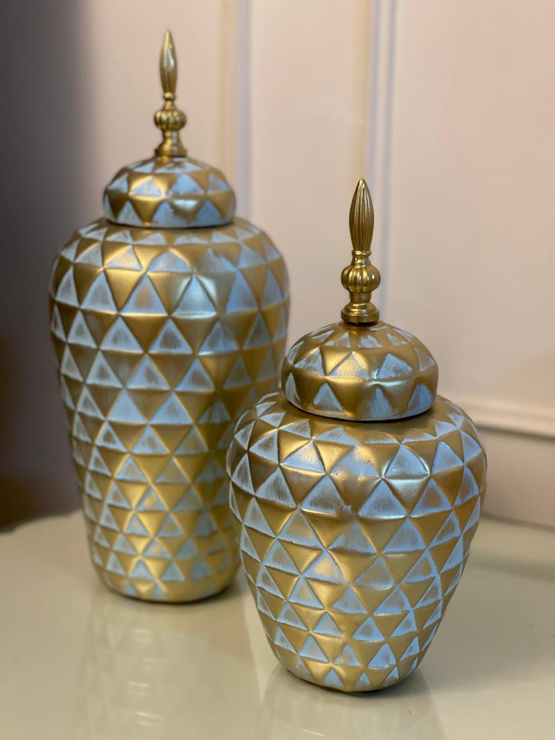 طقم فناء من مزهريتين - DH27