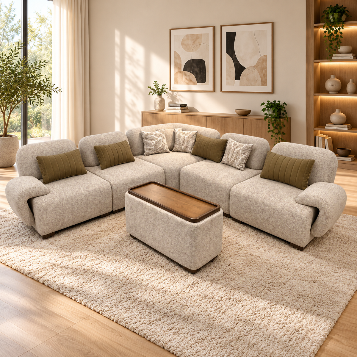 Cora sofa L shape -A19