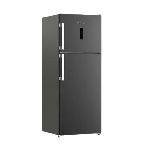 Ariston NoFrost Top Freezer Refrigerator , 420 Liter Inverter Motor , Dark Inox - ART70 F1422D XDI