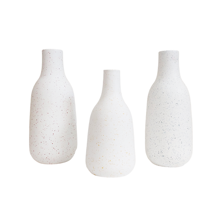 Traazzo Flowers Set of 3 Vases-SH15