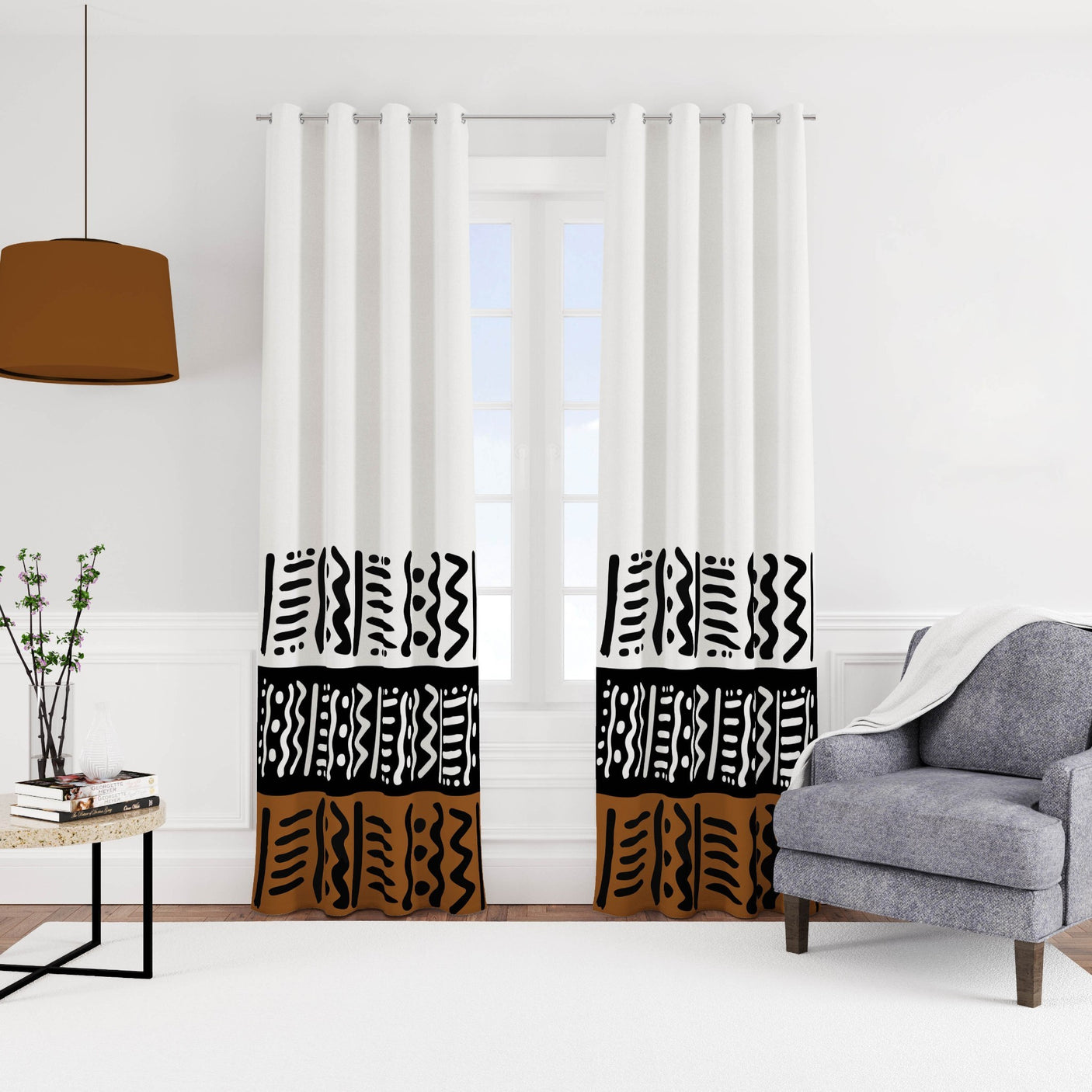 Layamira  one side curtain - CRS01