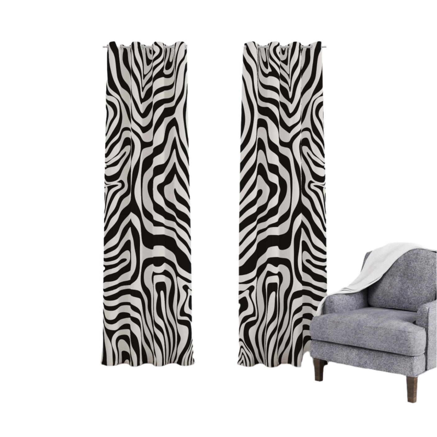 Selmaza one side curtain  - CR024S