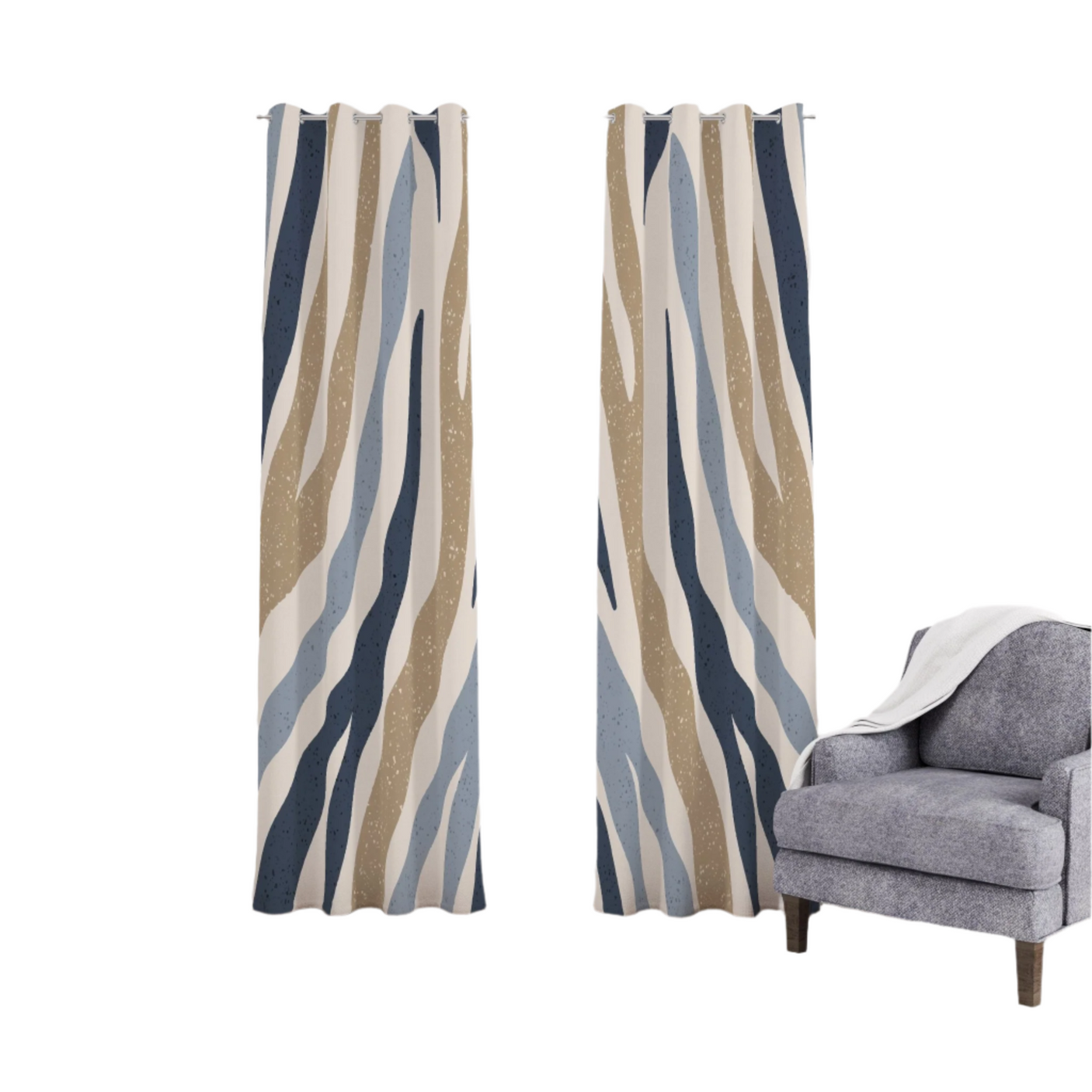 Jamira one side curtain - CR027S