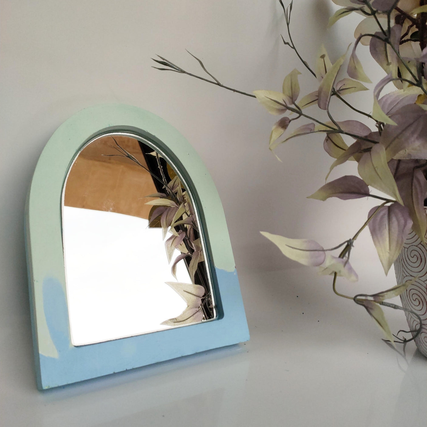 Mini Mirror Shades of Blue-11