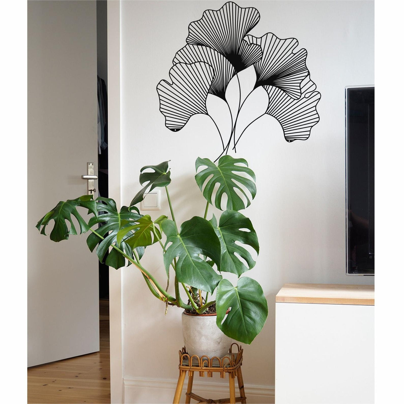 Ginkgo Flower Wall Decor-WQ.WA45.01