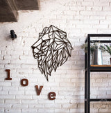 Geometric Lion Wall Art-WQ.WA5.01