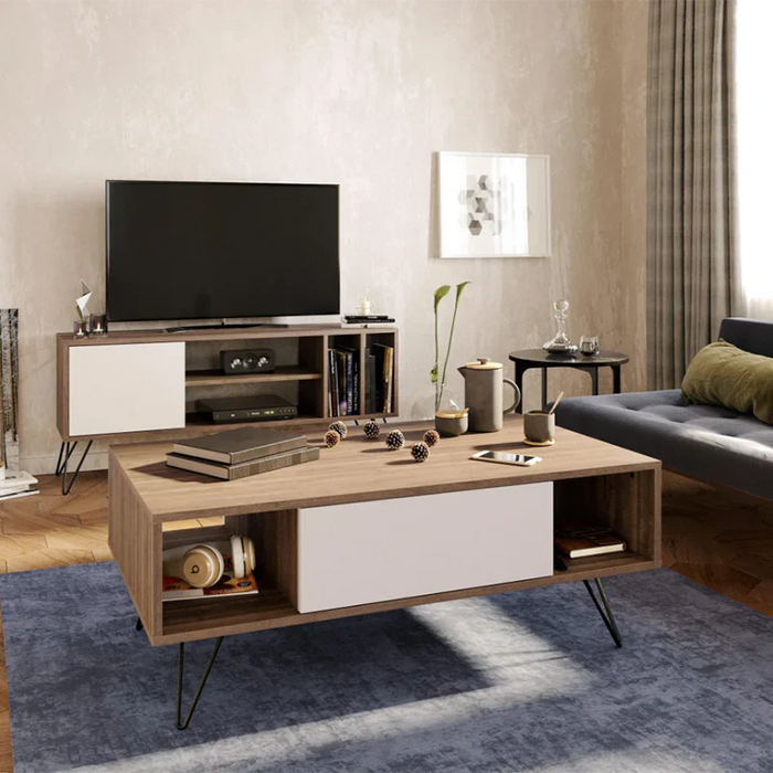 Mirko TV Unit With Coffee Table-HI5