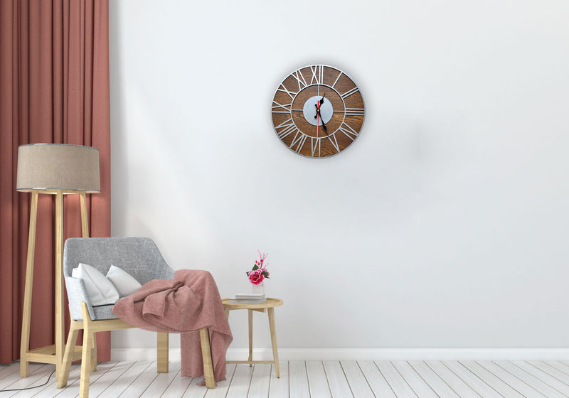 Briscan Clock-TM 008SIBR