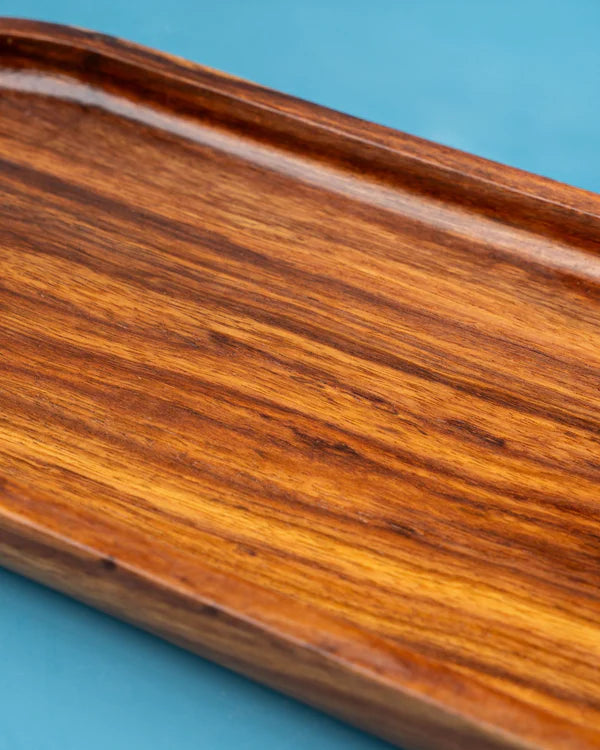 Oval Wooden Serving Board-1-11-30*14-1869