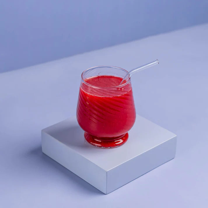 Curved Straw Glass Delight-3-26-2-7200