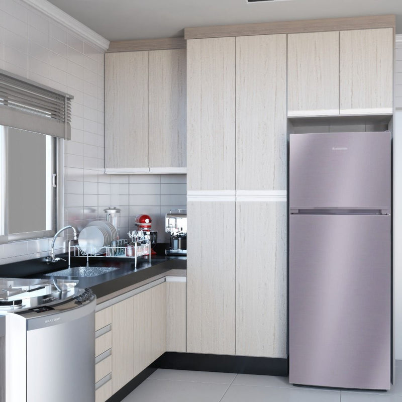 Ariston No Frost Refrigerator, 408 Liters, Inverter, Silver - ART70F1452XNA