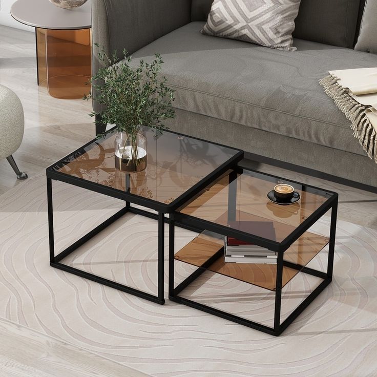 Velvea Set of 2 Coffee Tables _MT21