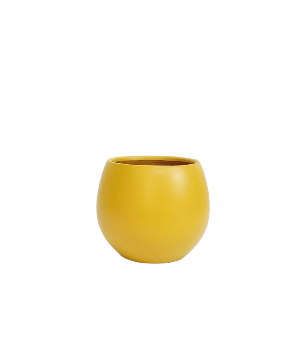 Yellow Matt Pot-SH22