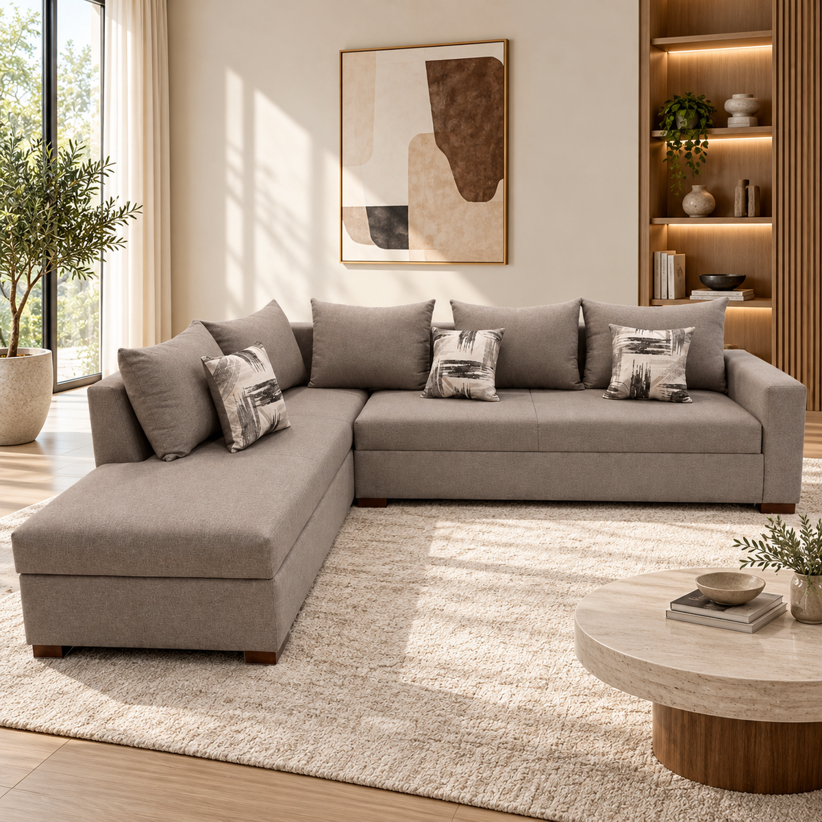 Riva sofa L shape-A16