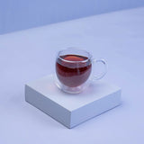 Double Glass Tea Mug-3-26-200-1155