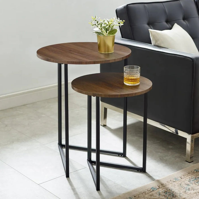 Luster Set of 2 Side Tables-ST004