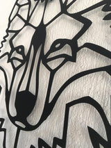 Wolf Head Wall Art-WQ.WA22.01