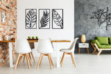 Tropical leaves Set of 3 Tableaus-WQ.WA48.01