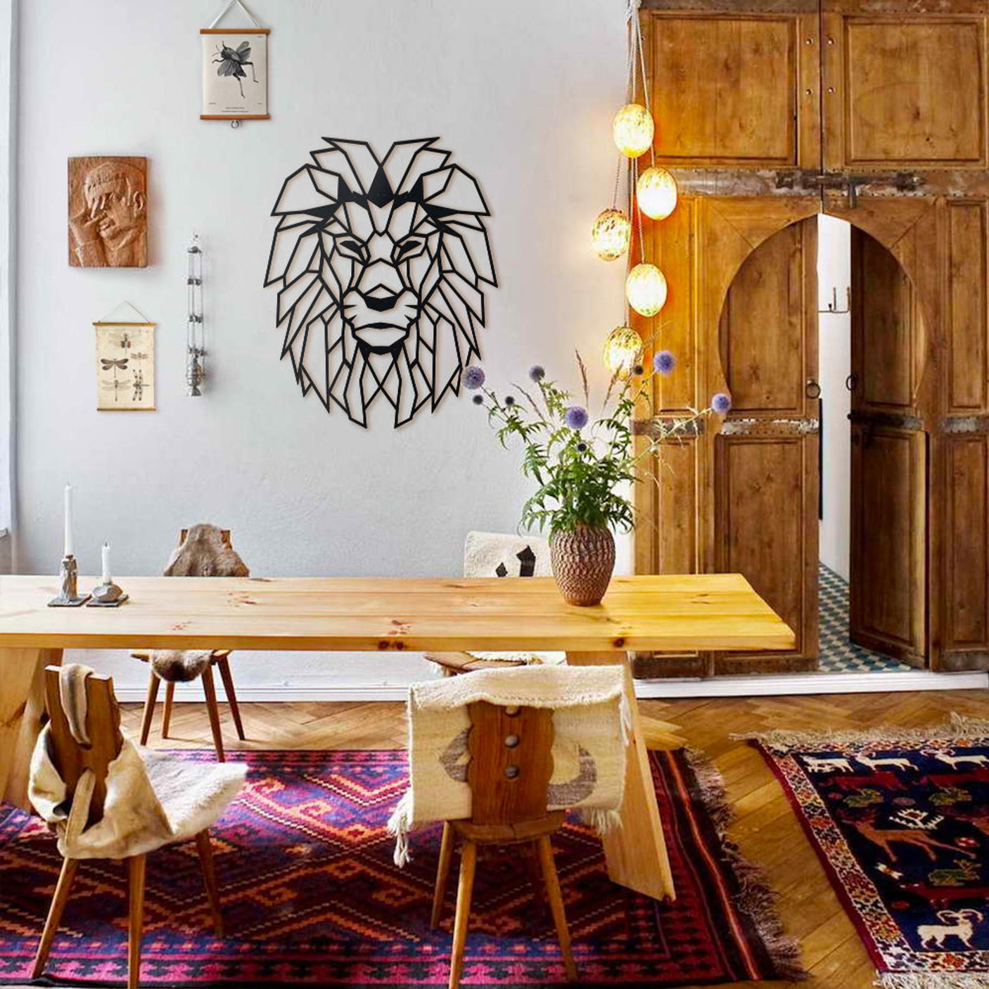 Lion Head Wall Art-WQ.WA1.01