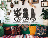 Cactus set of 3 Wall Art-WQ.WA50.01