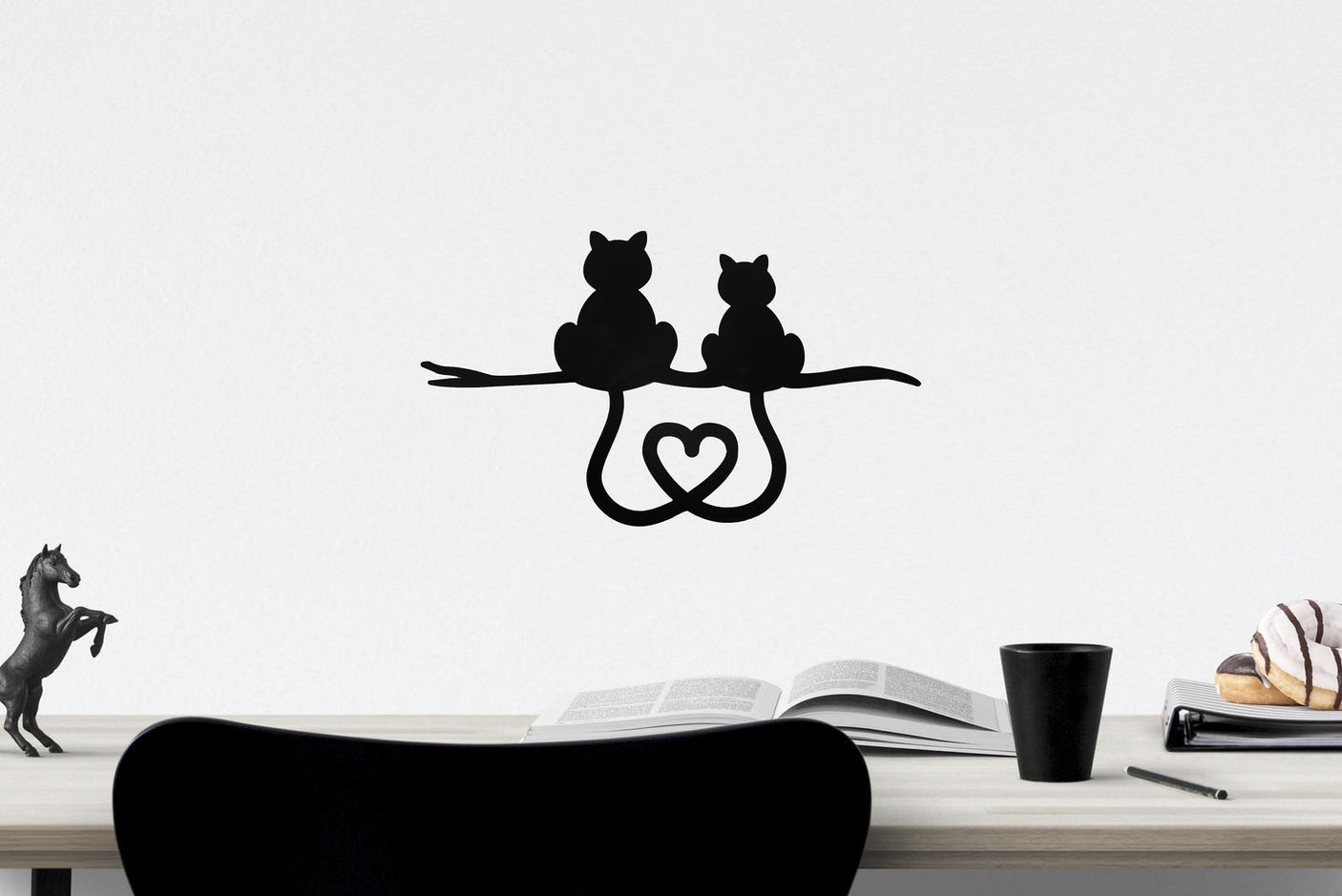 Cat Love Wall Art-WQ.WA16.01