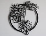 Monstera Plant Leaf Wall Art-WQ.WA43.01