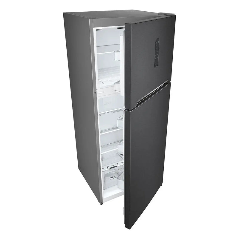 LG NoFrost Top Freezer Refrigerator , 401 Liter Inverter Motor , Black ...