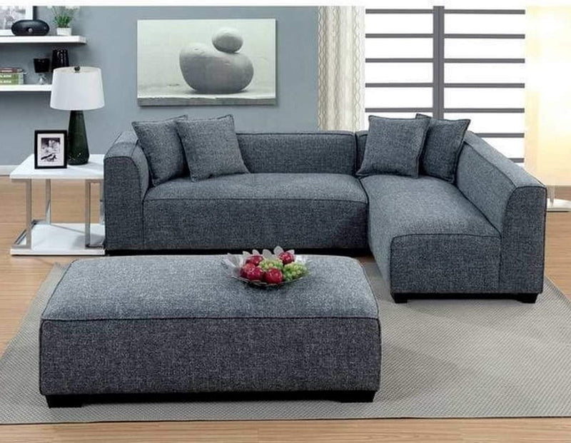 أريكة سريما RF على شكل حرف L + مقعد RF044