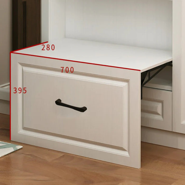 Grovee Shoe Cabinet with Hanger-RED325