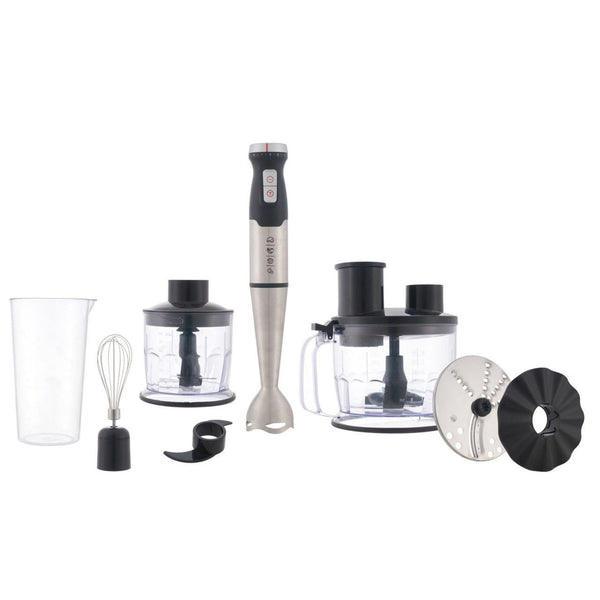 Ultra 10-in-1 Hand Blender with Attachments, 2 Liters, 1000 Watts, Stainless Steel - UHB110SE