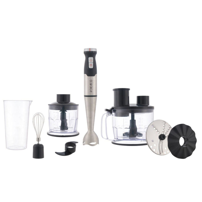 Ultra 10-in-1 Hand Blender with Attachments, 2 Liters, 1000 Watts, Stainless Steel - UHB110SE