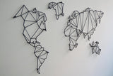 World Map Wall Art-WQ.WA35.01