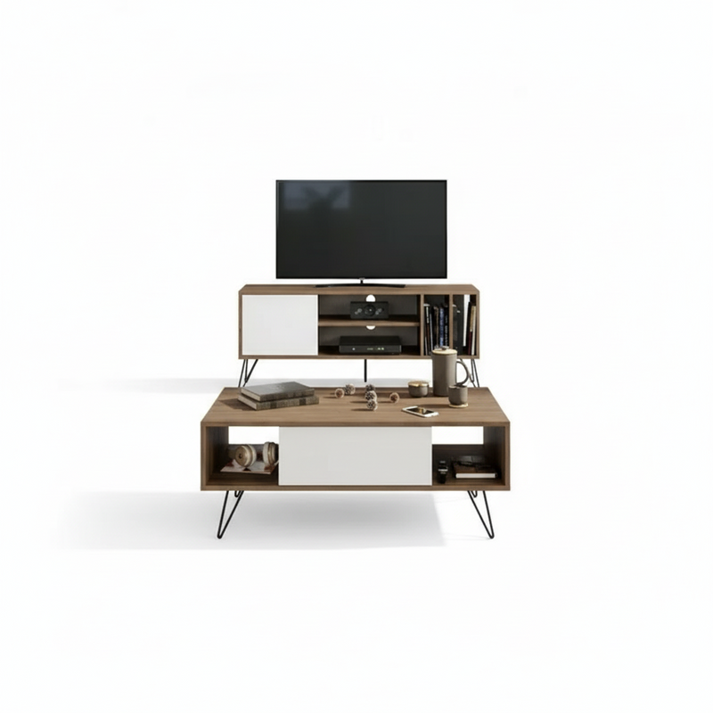 Mirko TV Unit With Coffee Table-HI5