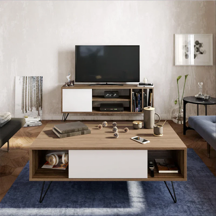 Mirko TV Unit With Coffee Table-HI5