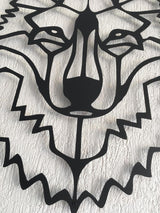 Wolf Head Wall Art-WQ.WA22.01